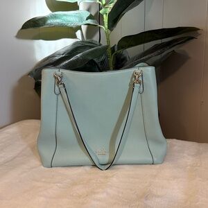 Kate Spade Light Green Shoulder Bag EUC